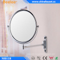 Beelee Chrome Brass Magic Decorative Cosmetic Wall Mounted Mirror